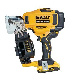 Zabijač krovnih čavala DEWALT, 18V XR (2x2AH, duljina čavla 19-45mm, promjer 3.05-3.40mm)