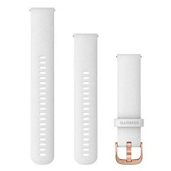 Zamjenski remen GARMIN, 20mm bijela (RoseGold kopča)