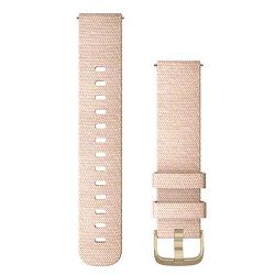 Zamjenski remen GARMIN, 20mm, Blush Pink Nylon (LightGold kopča)