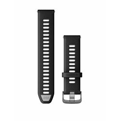 Zamjenski remen GARMIN 22mm Crni/sivi, 010-11251-A0