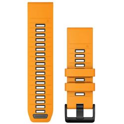 Zamjenski remen GARMIN Quickfit 26mm, Spark Orange Graphite, 010-13393-01