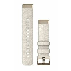 Zamjenski remen GARMIN za fenix 7S Cream Heathered Nylon (cream gold kopča), 010-13102-07