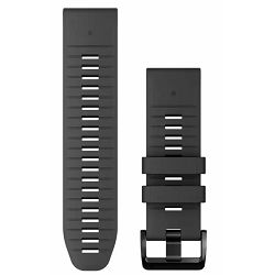 Zamjenski remen GARMIN za Quickfit 26mm Graphite silicone, 010-13281-09