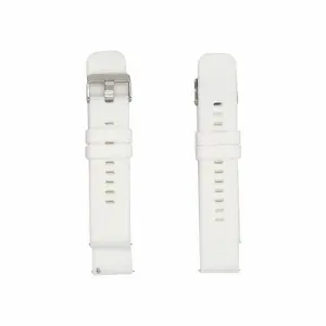 Zamjenski remen MEANIT za smartwatch, 22mm bijeli