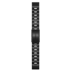 Zamjenski remen za GARMIN fenix 6 - Vented Titanium Carbon Gray, 010-12863-09