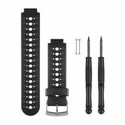 Zamjenski remen za sat GARMIN Forerunner 230/235/630 crno-bijeli, 010-11251-82