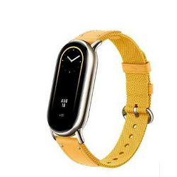 Zamjenski remen za XIAOMI Smart Band 8, Braided Strap, Yellow