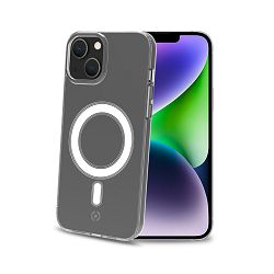 Zaštitna maska za iPhone 14 Plus CELLY, TPU, MAGSAFE prozirna