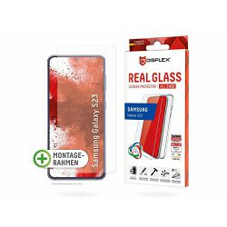 Zaštitno staklo DISPLEX Real Glass za Samsung Galaxy S22/S23, + prozirna maskica 