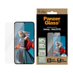 Zaštitno staklo PANZERGLASS za mobitel SAMSUNG GALAXY S25/S24, Ultra Wide Fit