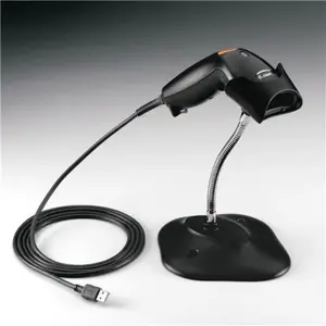 Zebra LS1203 1D laserski barcode čitač + stalak, USB, antracit