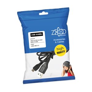 ZED electronic USB A na USB micro kabel, dužina 1.0 metar - USBC-MIC/1,0