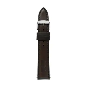 Zeppelin leather strap brown, 20 mm