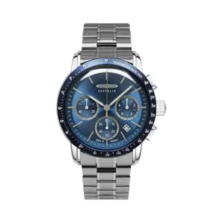 Zeppelin New York 8878MB3 watch, quartz, 42mm