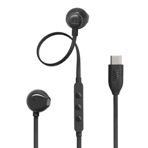 Žične slušalice JBL Tune 305C (USB-C, crna)