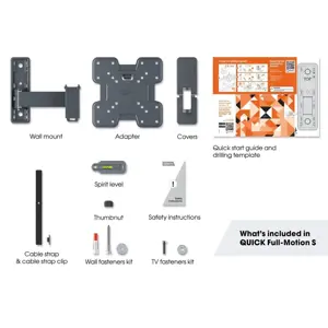 Zidni nosač za TV VOGELS TVM 1623 + VOGELS TVM 1223