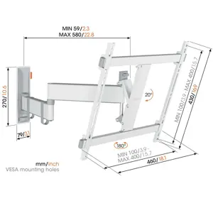 zidni-nosac-za-tv-vogels-tvm-3443wh-32-65-nagib-20-zakret-18-31112-96984.webp