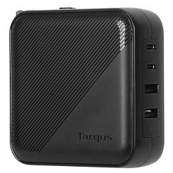 Punjač TARGUS 2-USB-C i 2 USB-A ulaza, 100W GaN crni