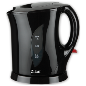 Zilan Kuhalo za vodu, zapremina 1,0 l, 1400 - 1650 W, crna - ZLN8489/BK