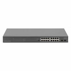 Switch DIGITUS Gigabit Ethernet (16-port, + 2 Combo)