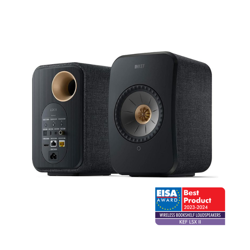 Zvučnici KEF LSX II crni (Wi-Fi, Bluetooth, par)