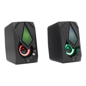 Zvučnici WHITE SHARK GSP-619 Beat, 6W, 2.0, LED crni