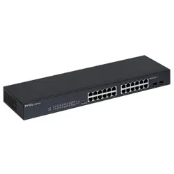 Upravljani Ethernet prekidač ZYXEL GS-1900-24 v2 (Gigabit Ethernet L2, 1U, Crna)