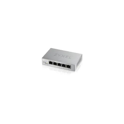 Upravljani gigabitni ethernet ZYXEL GS1200-5 (10/100/1000, Srebrna)