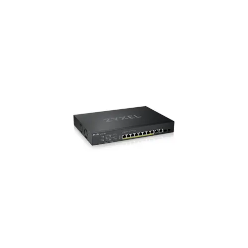 Mrežni prekidač ZYXEL XS1930-12HP-ZZ0101F (upravljani L3, 10G Ethernet (100/1000/10000), Power over Ethernet (PoE), crna)