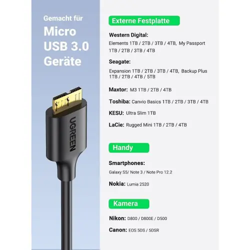 kabel-ugreen-usb-30-a-m-na-micro-b-usb-30-m-1m-crni-24302-92609.webp